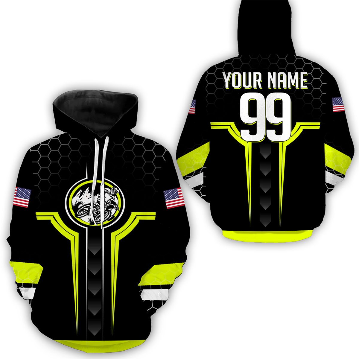 Adult&Kid Yellow Custom Dirt Bike Jersey Motocross Jersey Upf30+ Motocross Shirt| CTP78