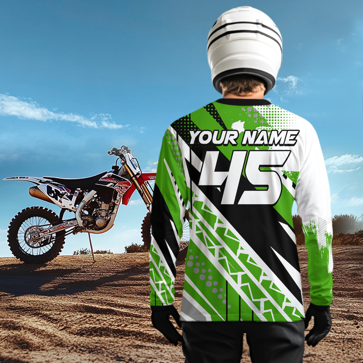 Custom Motocross Jersey Racing Shirts Men Kid Women Dirt Bike Motorcycle Shirts XM345