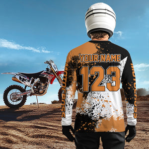 Custom Motocross Jersey Dirt Bike Shirt Motorcycle Jersey Team Shirt MX Jersey Adult & Kid| CTP109