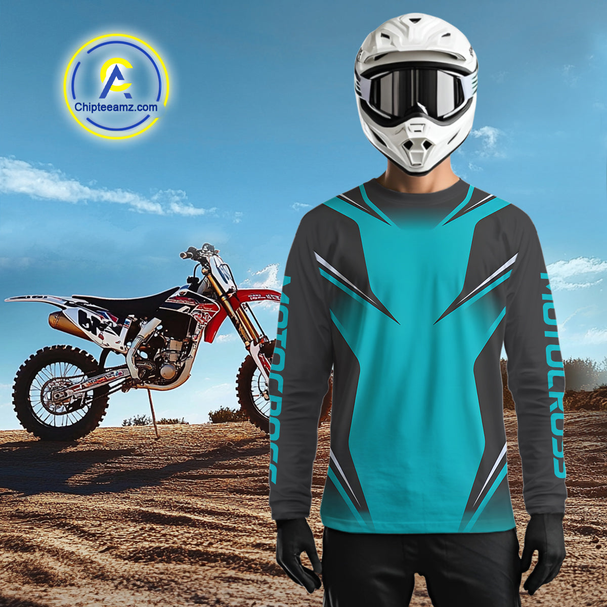 ATV Motocross Racing Jersey Custom ATV Shirts for Kid Women Men ATV Quad Jersey MX132