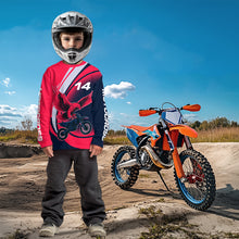 Load image into Gallery viewer, Pink Eagle Motocross Jersey Dirt Bike Shirt Men Kid Women Motorcycle Riding Shirt XM367