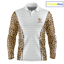 Load image into Gallery viewer, Camouflage Pattern Golf Ball Mens Golf Polo Shirts Custom Golf Team Clothing Golf Gifts For Men  NYN2836