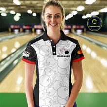Load image into Gallery viewer, Custom Red Dragon Bowling Shirts for Men Women Team Bowling Polo &amp; Quarter Zip MBL86