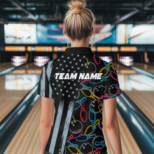 Load image into Gallery viewer, Customize Bowling Shirts for Men Women and Team Bowling Polo &amp; 1/4 Zip Shirt MBL52