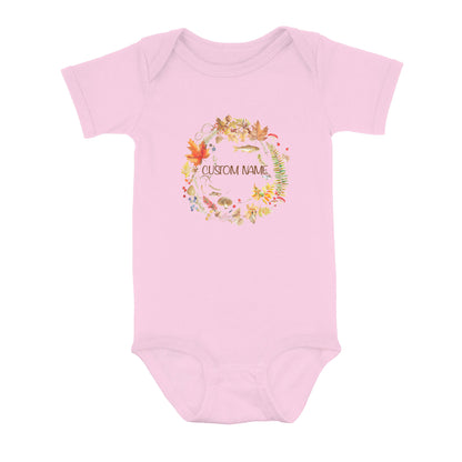 Custom Fall Fishing Infant Fishing Shirts, Fall Fishing Baby Onesie Thanksgiving Newborn IPHW7142