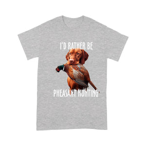 Vizsla Dog Pheasant Hunting T-shirt FSD4587