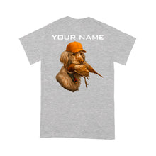 Load image into Gallery viewer, English Setter orange belton Pheasant hunting Shirt for Hunter FSD4714 D03