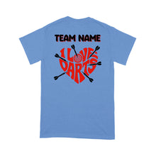 Load image into Gallery viewer, I Love Darts Custom Dart Team Shirts Dart Shirts For Men-Women, Darts For Gift NYN0178