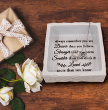 Load image into Gallery viewer, Father Daughter Keepsake Box Daughter gifts from Dad, Daughter Birthday Christmas gifts TNK3