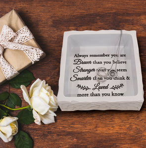 Father Daughter Keepsake Box Daughter gifts from Dad, Daughter Birthday Christmas gifts TNK3