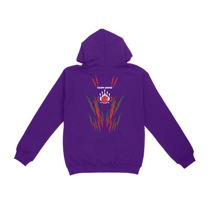 Flame Bowling Custom Name and Team Name Bowling Hoodie, Gift For Bowlers D02 NQS9900
