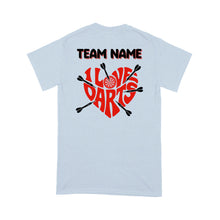Load image into Gallery viewer, I Love Darts Custom Dart Team Shirts Dart Shirts For Men-Women, Darts For Gift NYN0178
