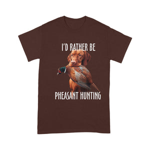 Vizsla Dog Pheasant Hunting T-shirt FSD4587