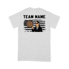 Load image into Gallery viewer, US Flag Dartboard Grunge Custom Name Shirts Dart Shirts For Women, Darts For Gift NYN0175
