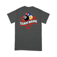 Load image into Gallery viewer, Billiard 8 Ball &amp; 9 Ball Pool T-Shirts Customized Billiard Team Shirts For Pool Player TDM3911