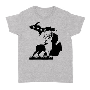 Michigan deer hunting shirt Women T-shirt - FSD1187