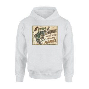 Fish tremble personalized - Standard Hoodie
