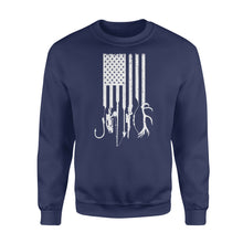 Load image into Gallery viewer, Hunting fishing US Flag shirts