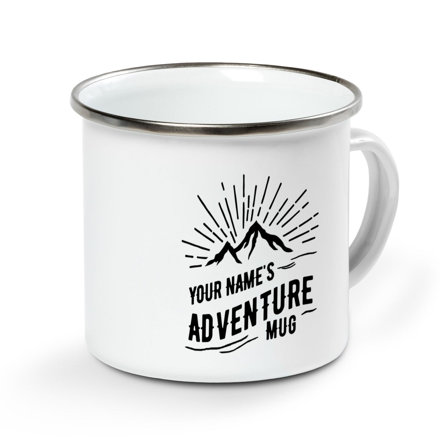 Personalized Campfire Mug, custom name Camper Mug, adventure camping mug D03 NQS1312