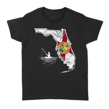 Load image into Gallery viewer, Women&#39;s T-shirt - Florida fishing shirt gift for Florida fisherman