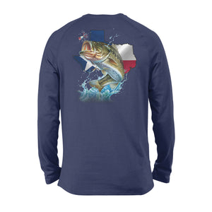 Bass season Texas bass fishing - Standard Long Sleeve