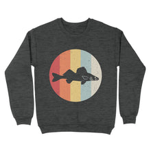 Load image into Gallery viewer, Retro Vintage Walleye Fishing Sweatshirt - FSD2948 D02