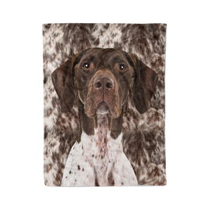 German shorthaired pointer hunting dog blanket - FSD1184