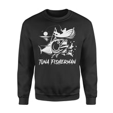 Load image into Gallery viewer, Tuna fishing tuna fisherman shirt - Standard Fleece Sweatshirt