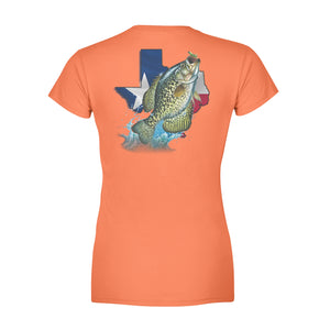 Crappie season Texas crappie fishing- Standard Women's T-shirt