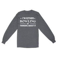 Load image into Gallery viewer, Custom bowling shirt for bowling –  team jersey back view