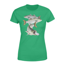 Load image into Gallery viewer, Striped Bass fishing shirt for men and women