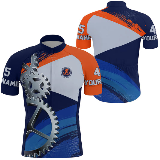 Personalized Men cycling jersey Breathable biking tops UPF50+ Road bike shirt Bicycle clothes| SLC06
