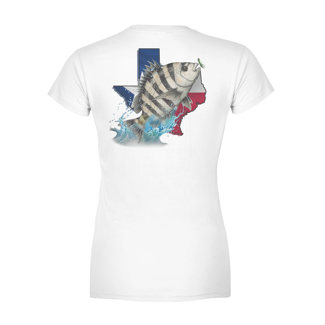 Sheepshead season Texas Sheepshead fishing - Standard Women's T-shirt
