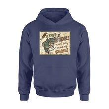 Load image into Gallery viewer, Fish tremble personalized - Standard Hoodie