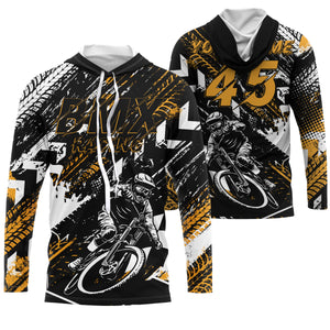 Custom BMX jersey UPF30+ adult kid bike shirts Extreme cycling racewear Bicycle motocross clothes| SLC37