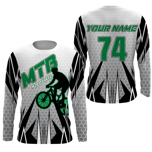 Adult youth MTB jersey UPF30+ Mountain biking gear Downhill trails cycling shirt Enduro racewear| SLC101