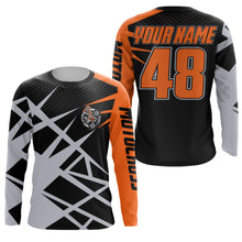 Load image into Gallery viewer, Live To Ride Motocross jersey personalized UFP+ kid adult dirt bike racing long sleeves NMS1105