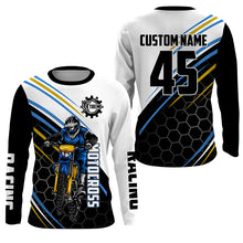 Load image into Gallery viewer, Men women kid dirt bike jersey custom Motocross extreme UPF30+ MX racing shirt motorcycle off-road PDT316