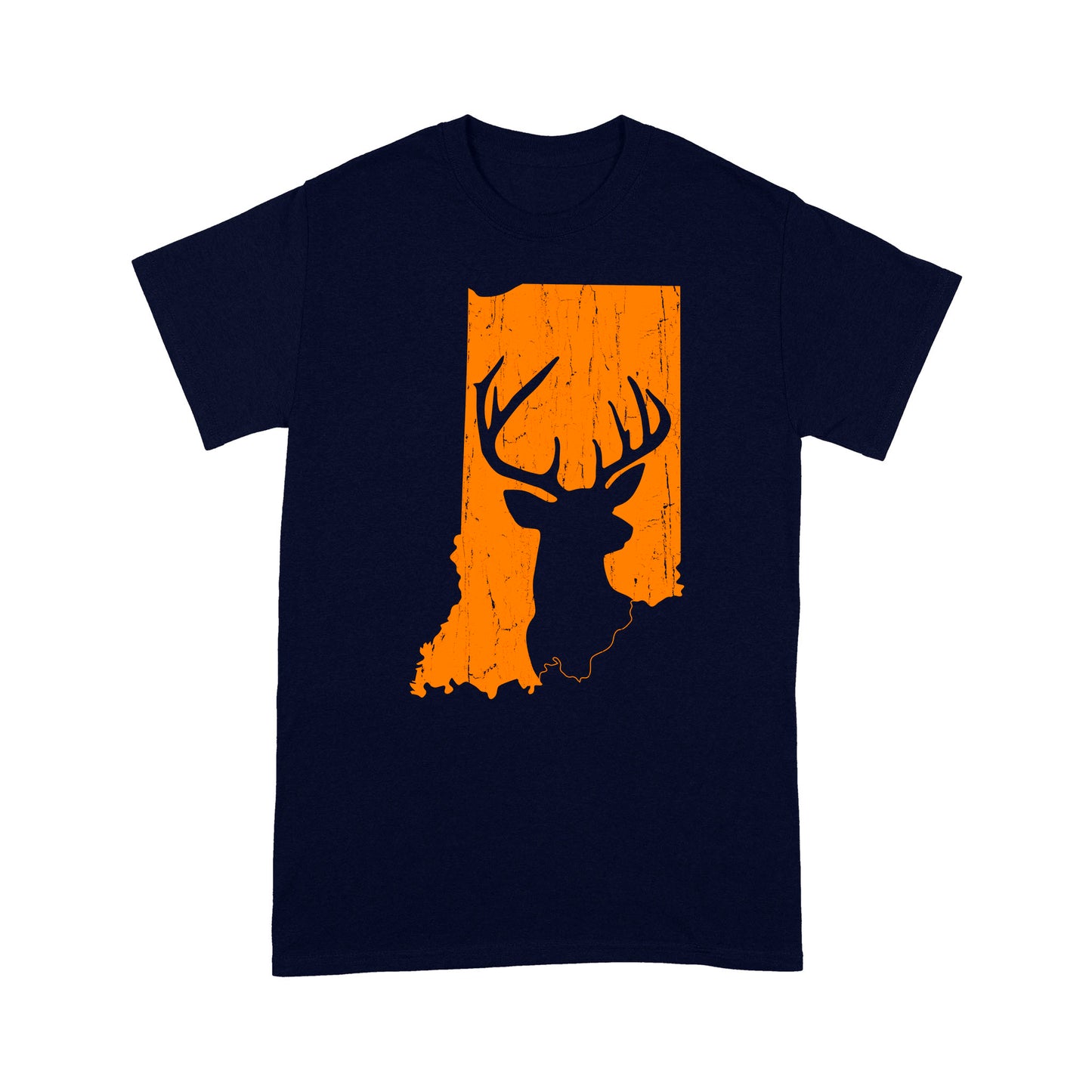 Bucks of Indiana deer hunting hunter orange, Indiana hunting, deer hunting shirt D03 NQS2920 Standard T-Shirt