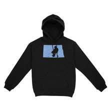 Load image into Gallery viewer, North Dakota Ice Fishing Shirts, Winter Fishing North Dakota State Love Fishing Hoodie - FSD2926 D06