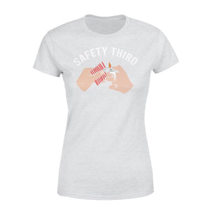 Safety third oversize Standard Women's T-shirt