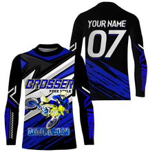 Load image into Gallery viewer, Extreme Motocross racing jersey personalized UPF30+ youth adult crosser freestyle biker off-road PDT215