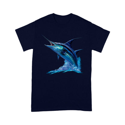 Blue Marlin Deep Sea Fishing T Shirts, Marlin Saltwater Fishing Shirt Offshore Fishing IPHW3895