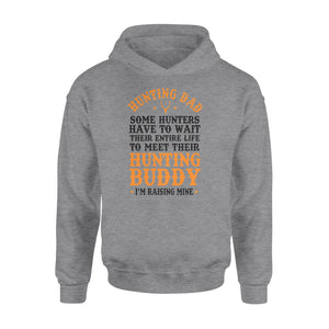 Hunting Dad Hoodie Father's Day birthday Gift for Dad Love Hunt - FSD1176