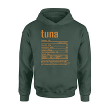 Load image into Gallery viewer, Tuna nutritional facts happy thanksgiving funny shirts - Standard Hoodie
