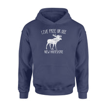 Load image into Gallery viewer, Live Free or Die New Hampshire - Standard Hoodie D03