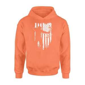 American flag bow hunting Shirts For Men Women Bow Hunter hoodie - NQSD252