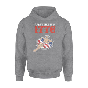 Women's USA Patriotic party like it's 1776 - Standard Hoodie