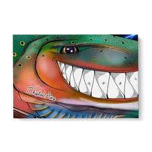 Load image into Gallery viewer, Trout fly fishing art Matte Canvas ChipteeAmz&#39;s art Rainbow trout fish wall art AT033