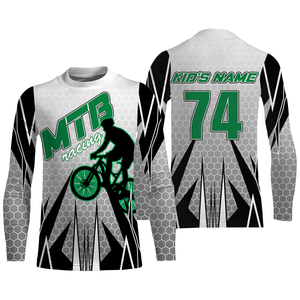 Adult youth MTB jersey UPF30+ Mountain biking gear Downhill trails cycling shirt Enduro racewear| SLC101